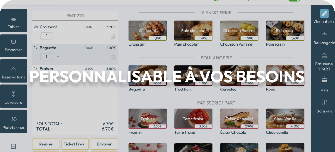 Caisse enregistreuse Digital Foody 3